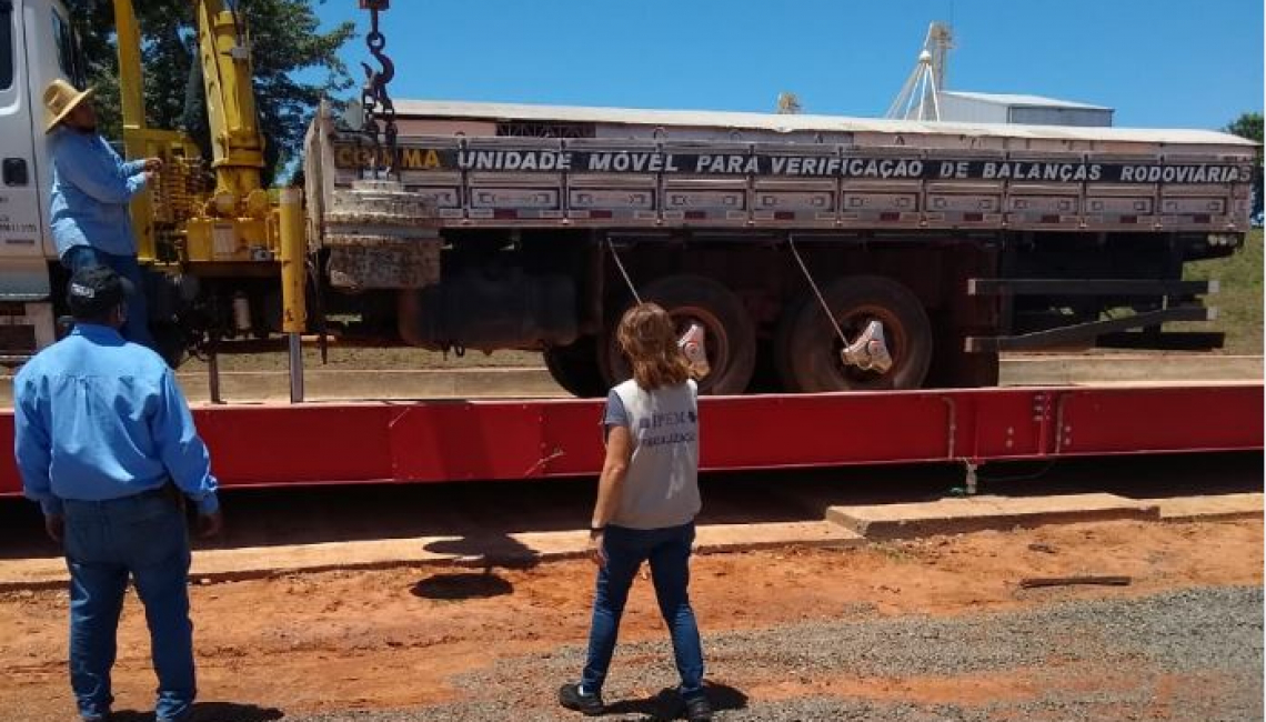 Ipem-SP verifica balanças rodoviárias em Piquerobi e Parapuã 